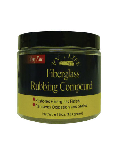 RV Fiberglass Rubbing Compound 16 oz. - RV By Life