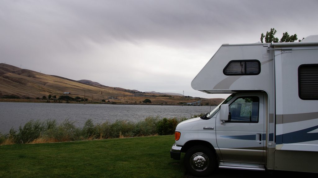 RV roof leak