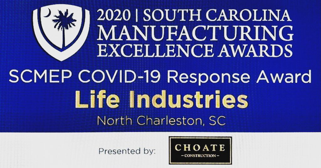 Life Industries Received Award of Excellence