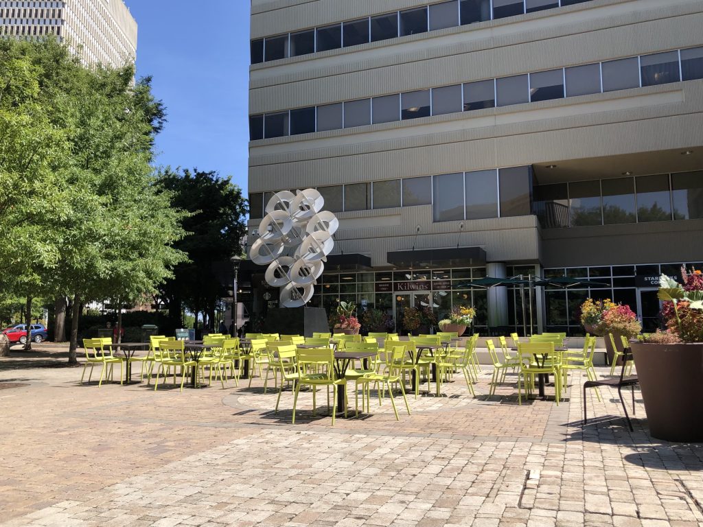 Tall buildings downtown Greenville
