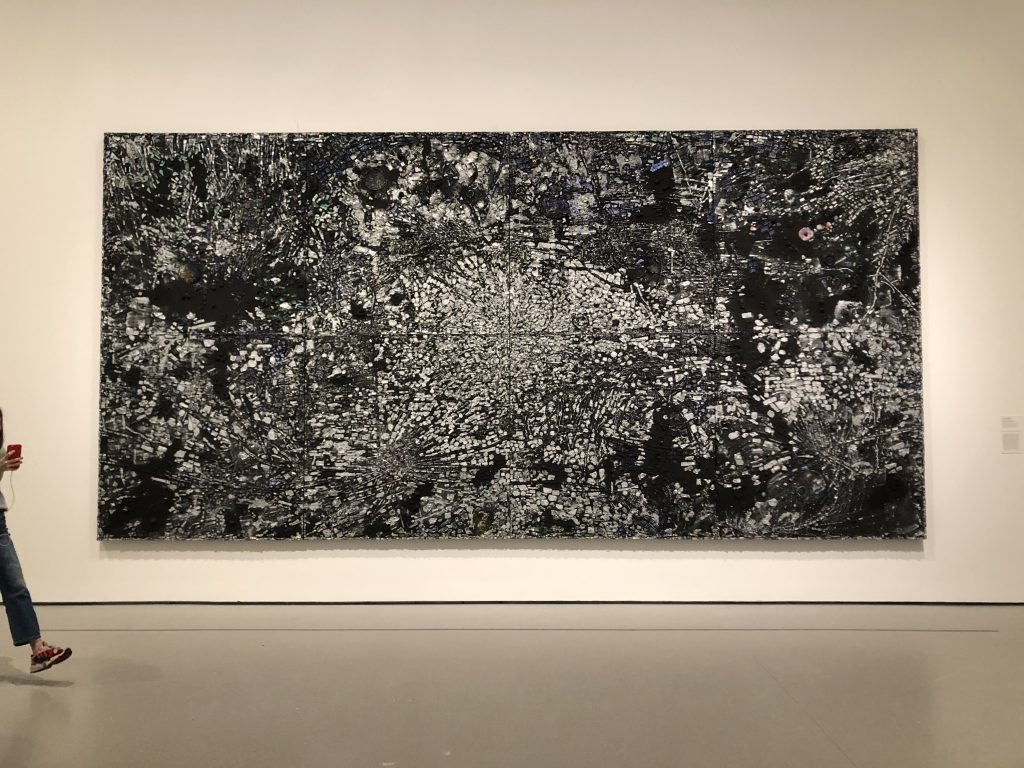 Painting in gallery at MoMA, The Museum of Modern Art, New York City